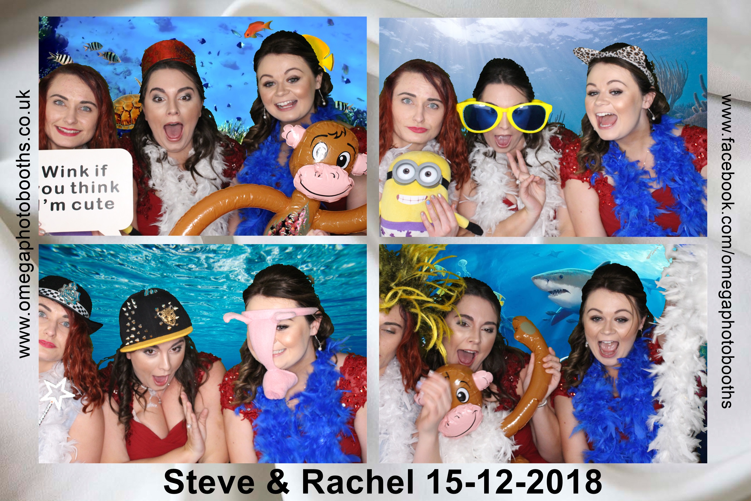 Steve and Rachel's Wedding | View more photos from the event at gallery.omegaphotobooths.co.uk/u/Omega-Photobooths/Steve-and-Rachels-Wedding